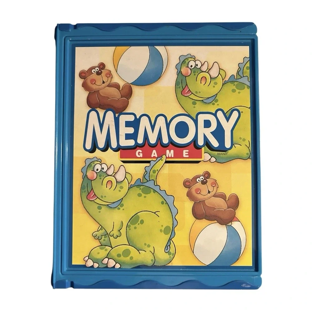 Hasbro‎ Memory Matching Game Classic Preschool  Bookshelf Edition READ